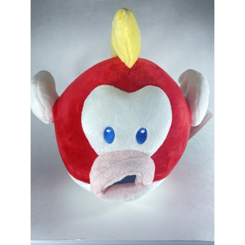 Nintendo Mario Kart Pukupuk Cheep‎ Cheep Flying Fish Stuffed 9" Plush New w/Tag